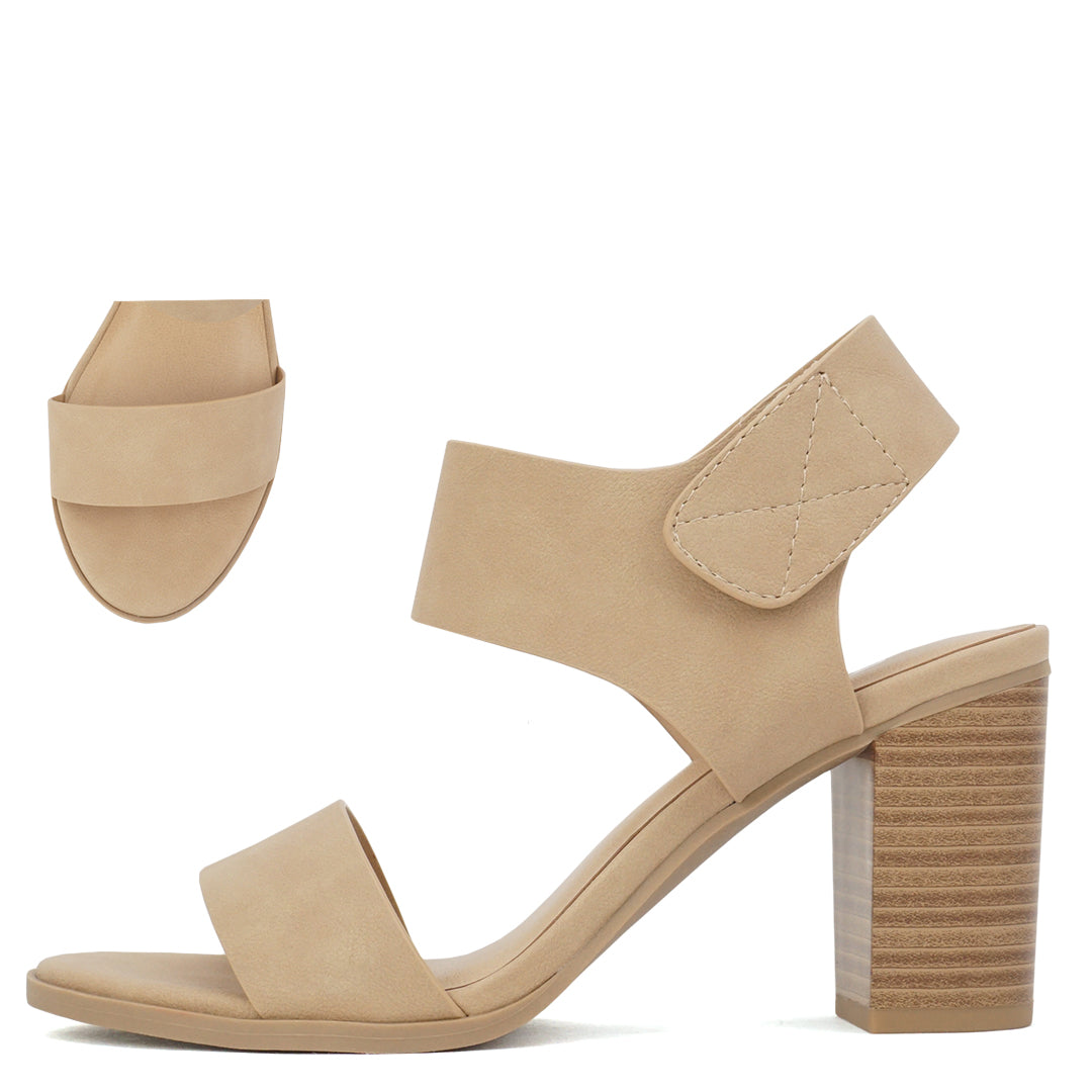 Willa Natural Brown Heel