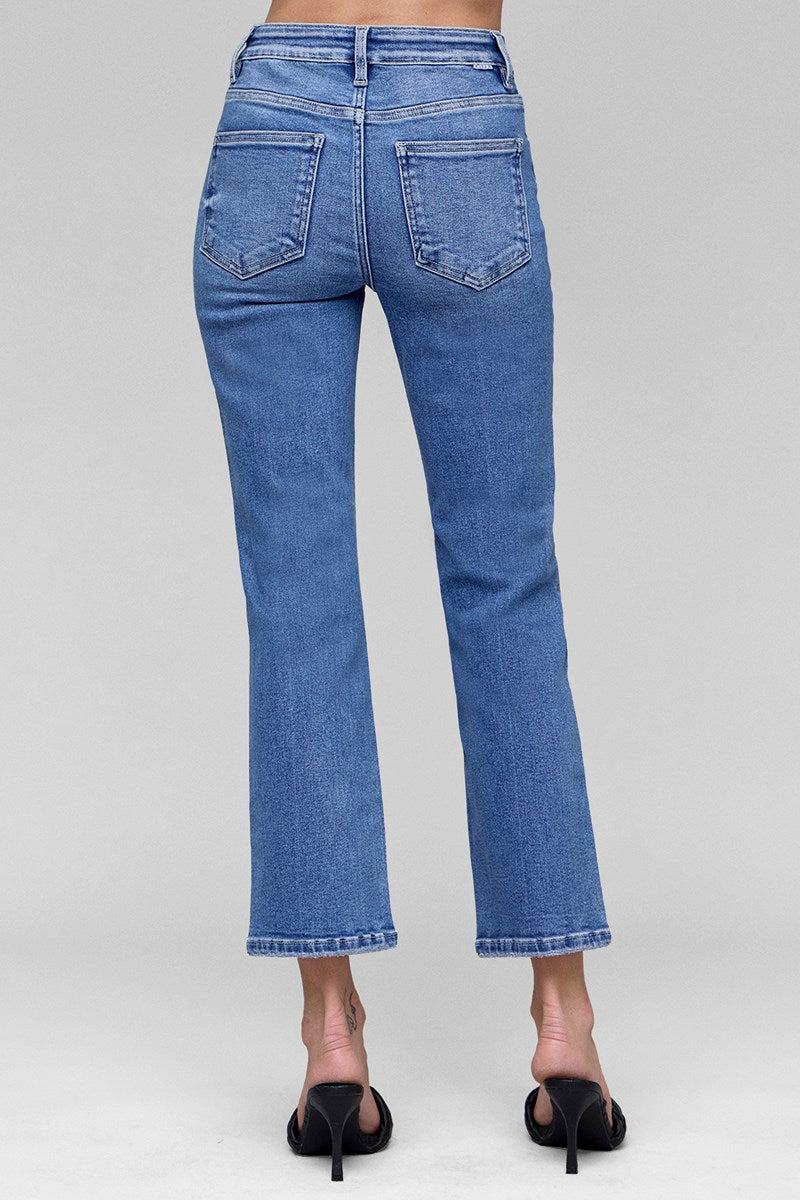 HR Crop Straight Jean
