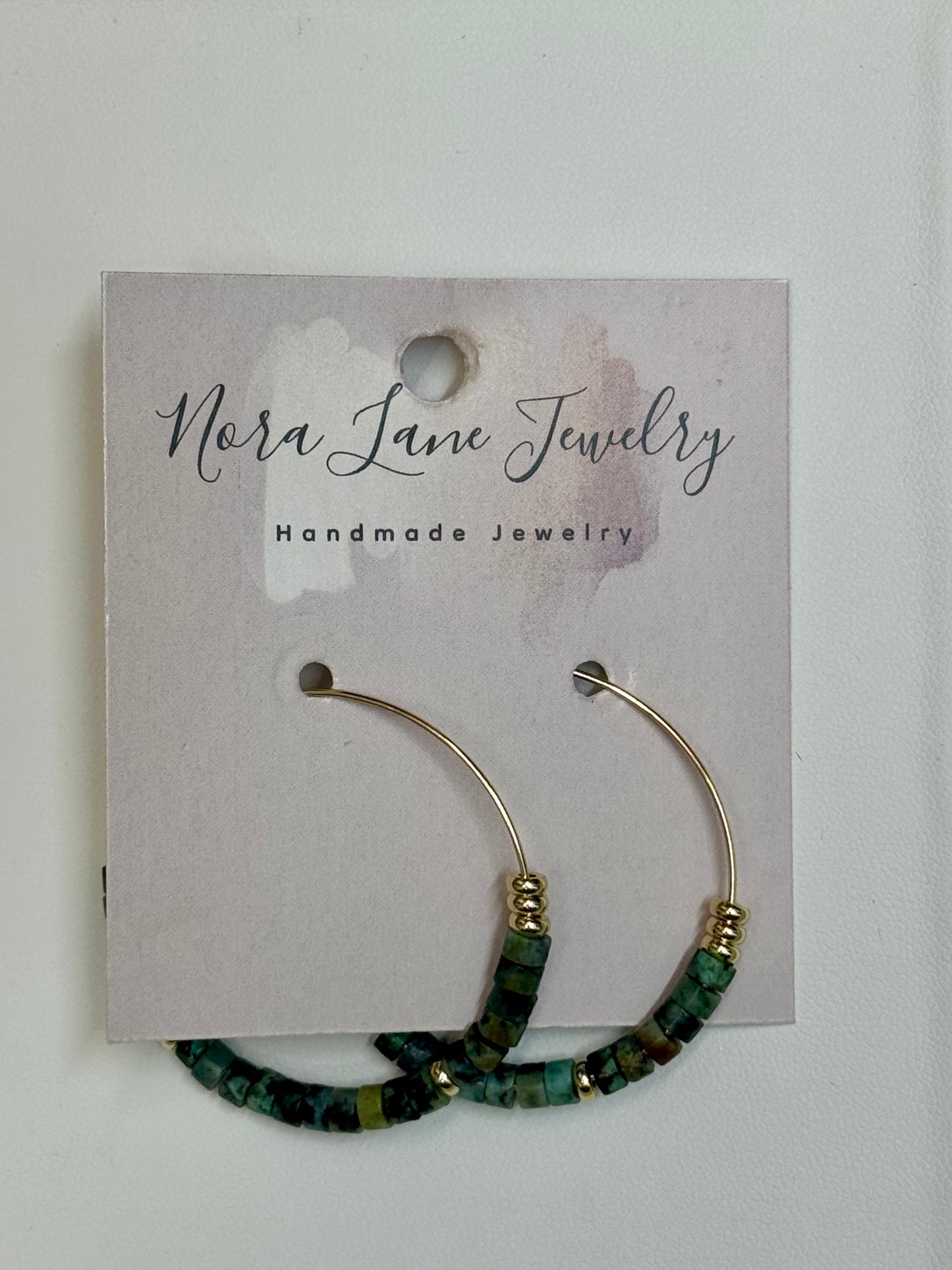 Nora Lane Golden Meadow Hoops