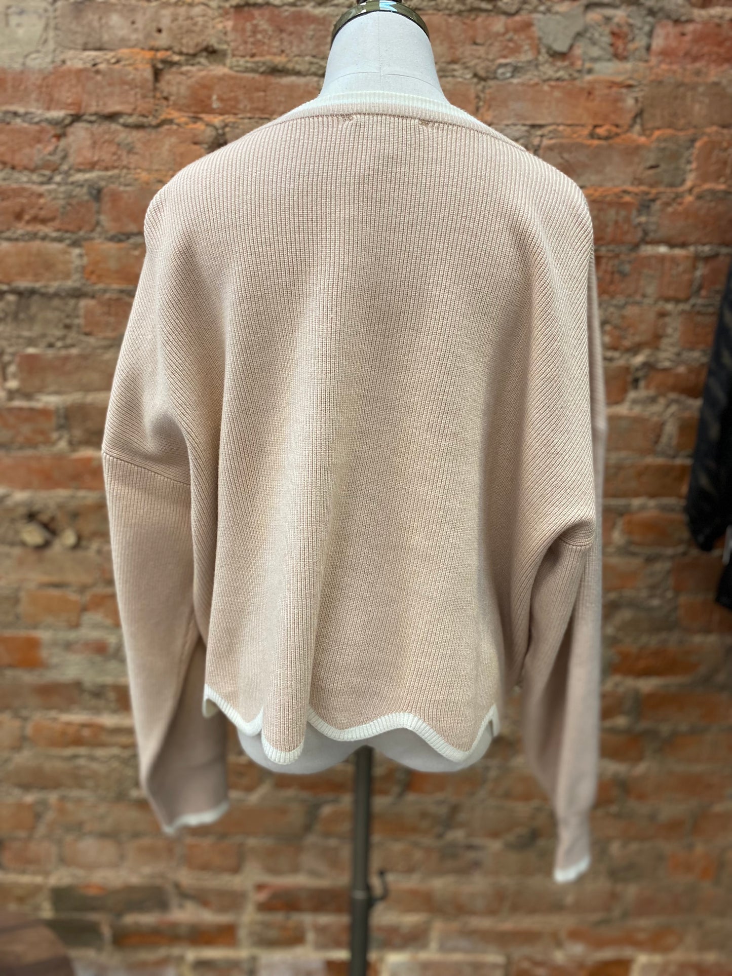 Scalloped Beauty Sweater