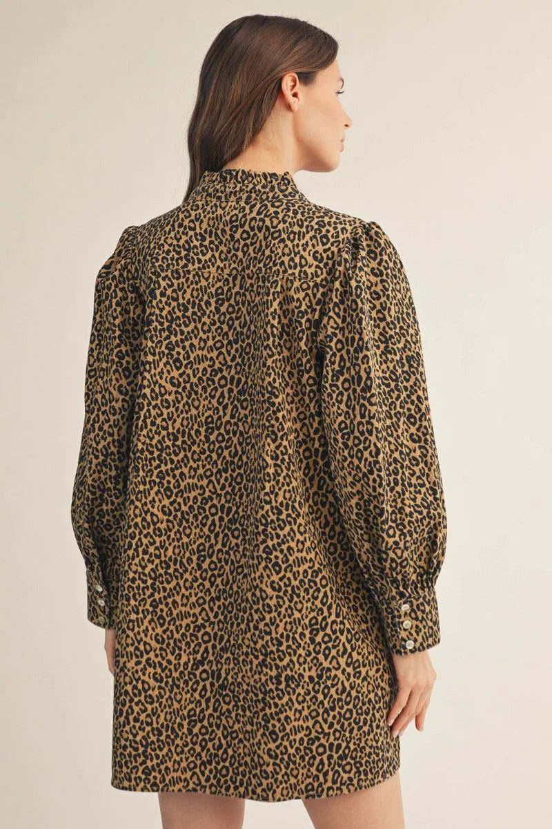 The Kyle Leopard Dress