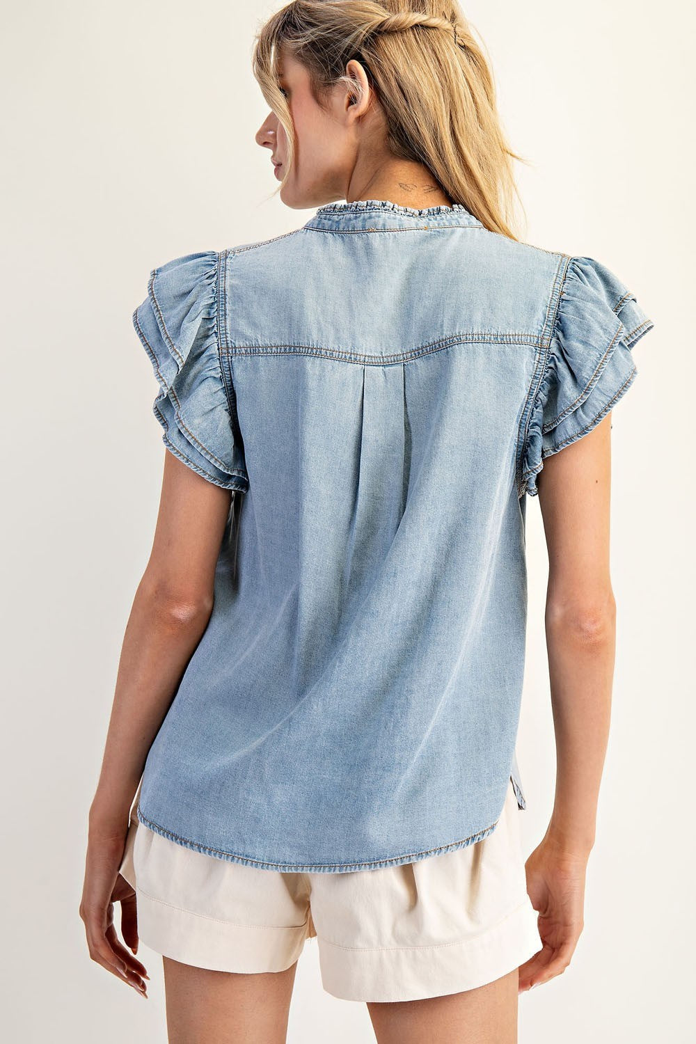 Denim Dreams Top