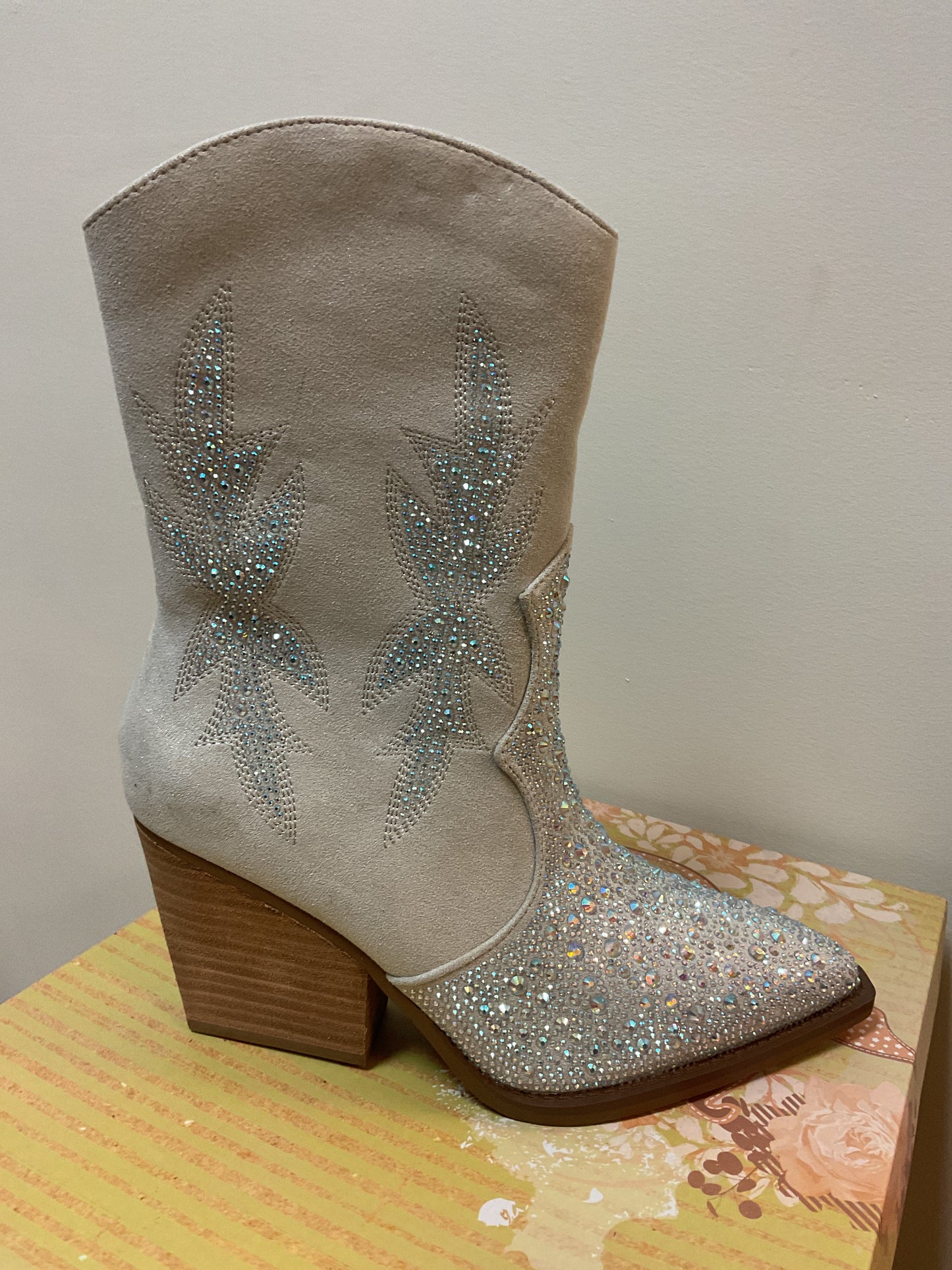 Lux Rhinestone Boot