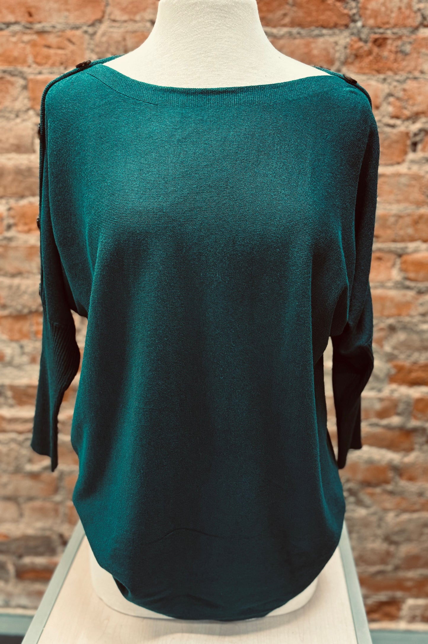 Upstream Button Sleeve Top