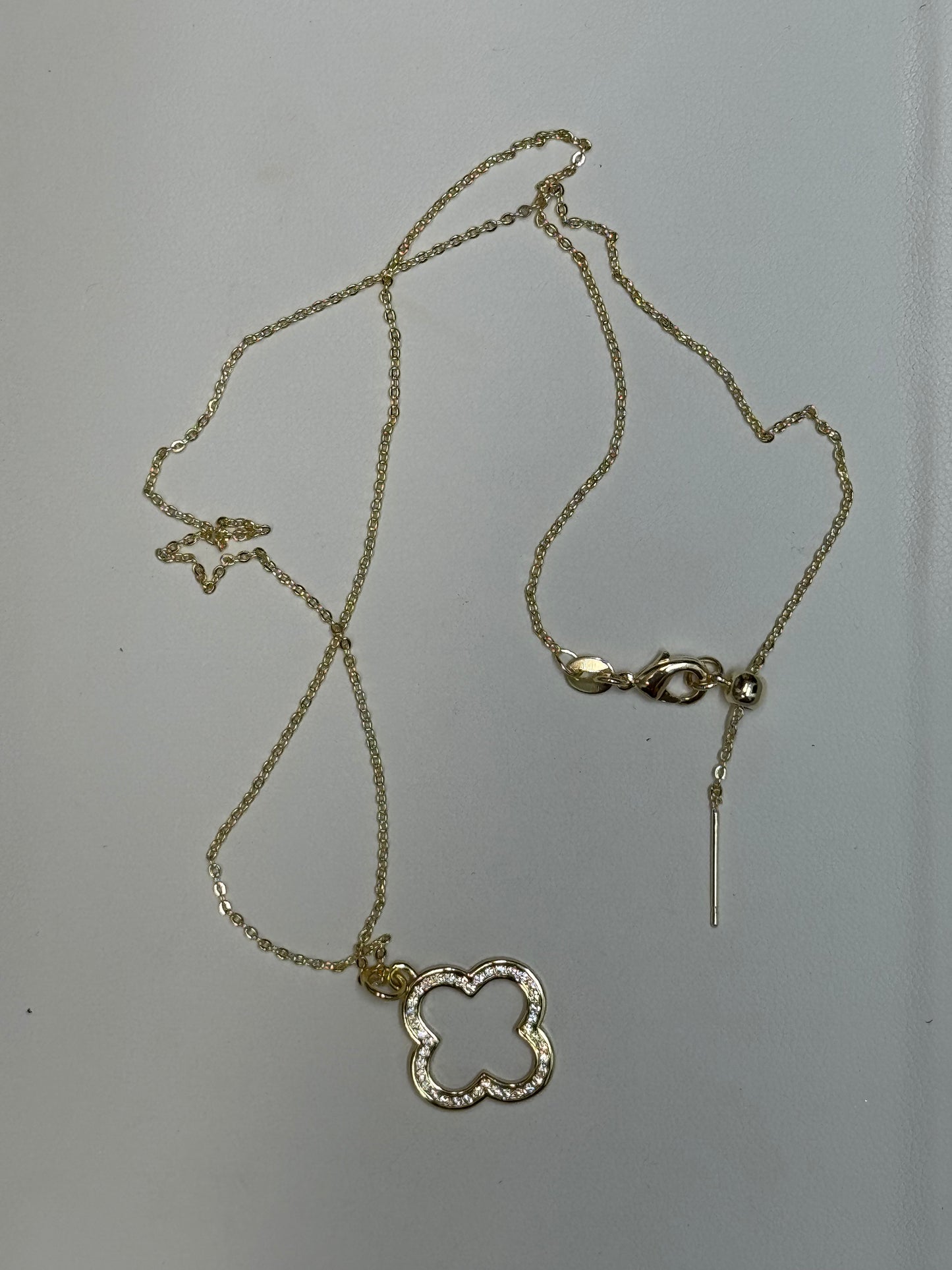 Nora Lane Gold Crystal Necklace
