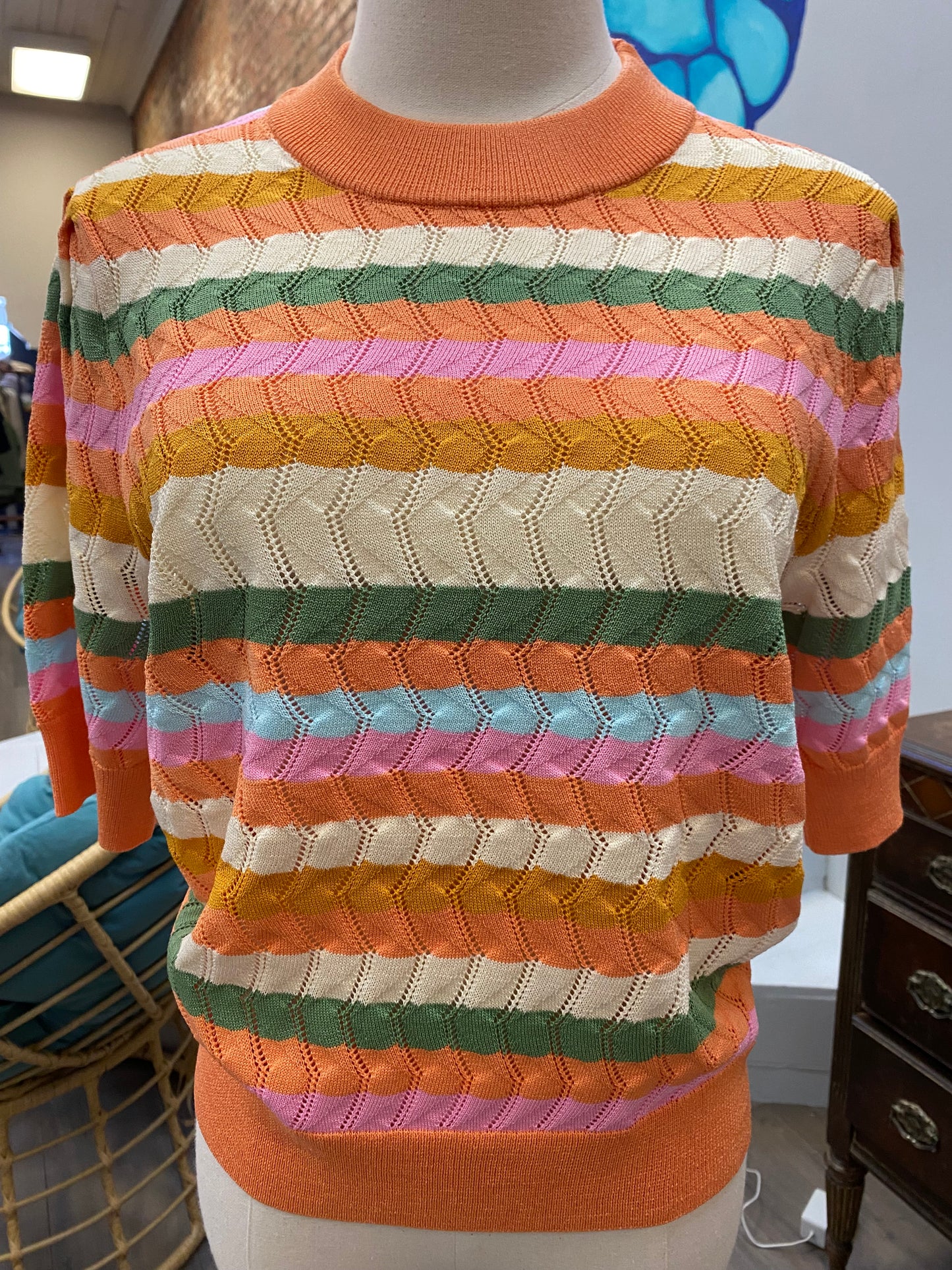 Sunset Stripe Sweater