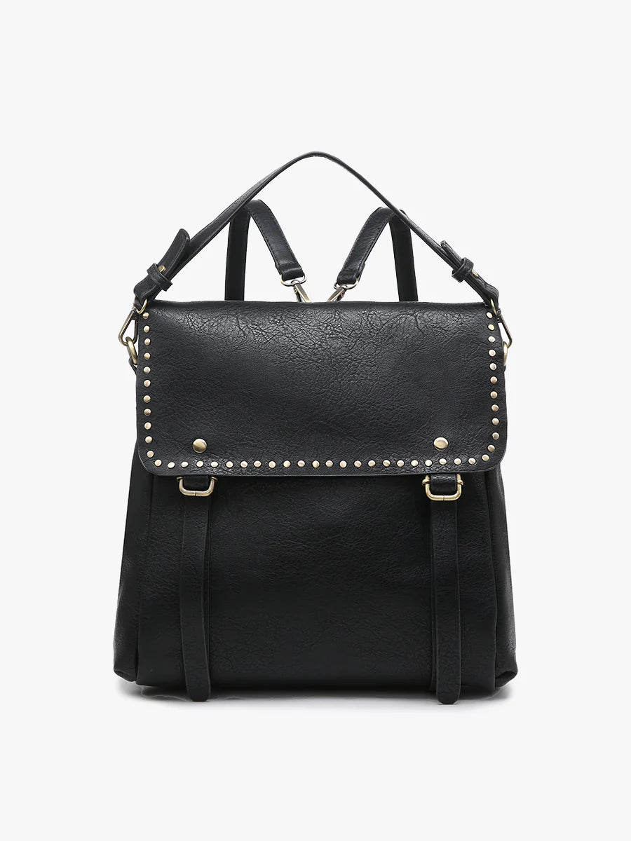 Catch all backpack purse