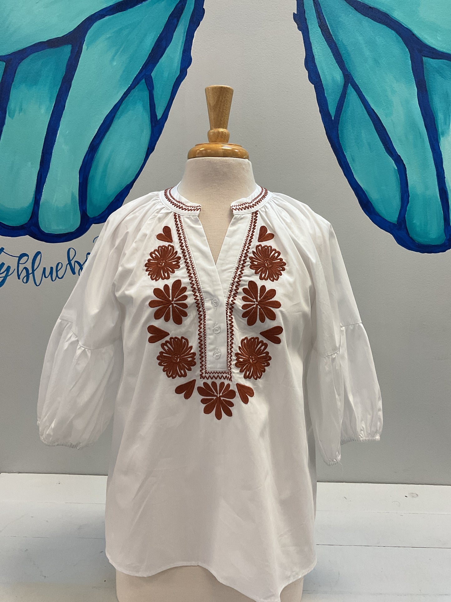 Cinnamon Petals Top