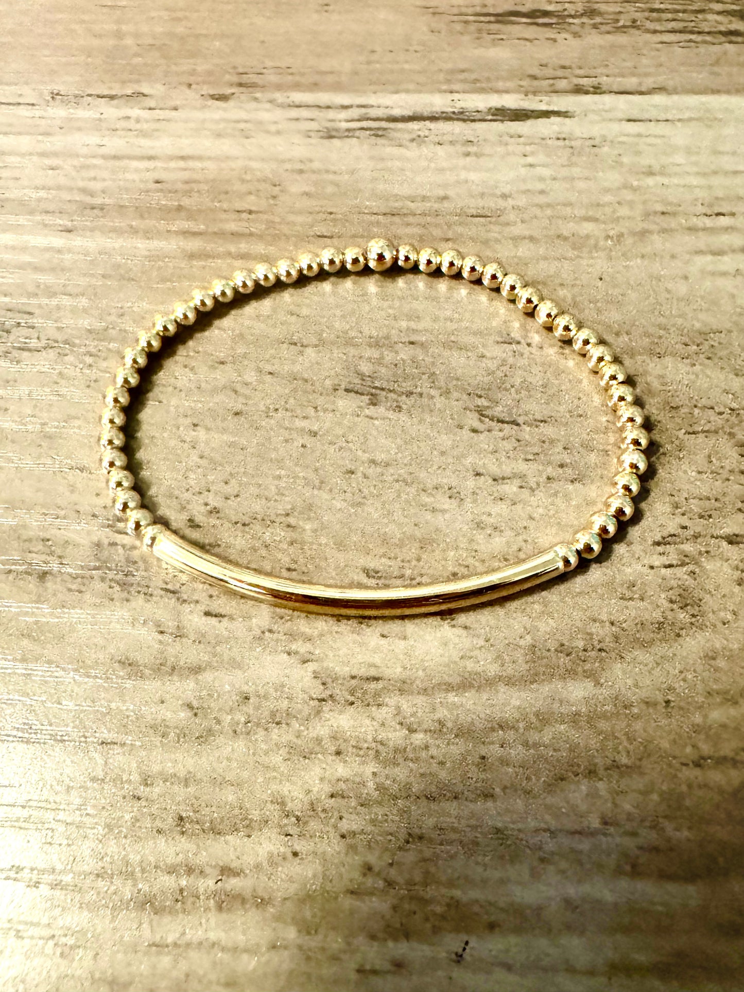 Golden Grace Bar Bracelet
