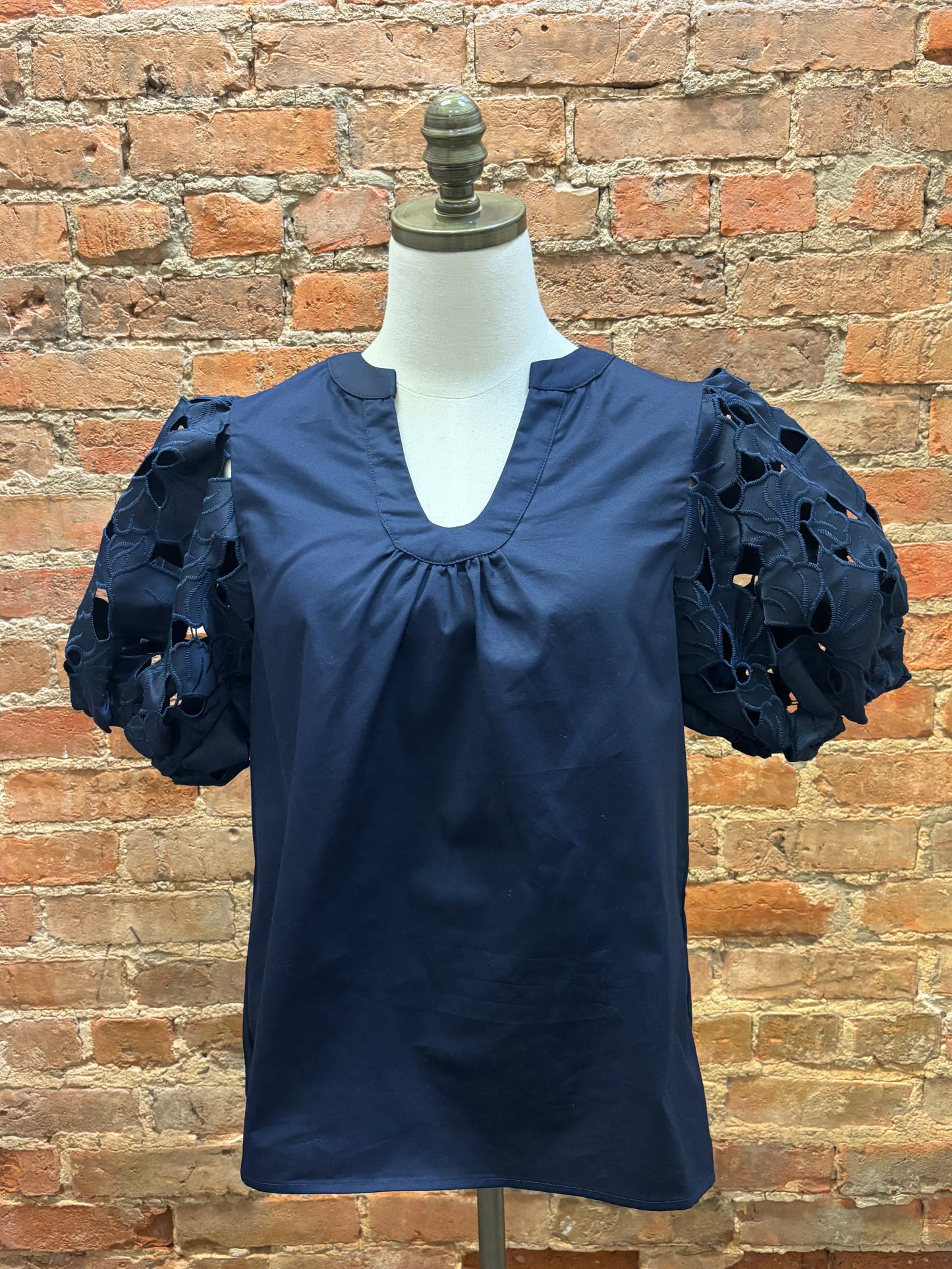 Darling in Navy Top