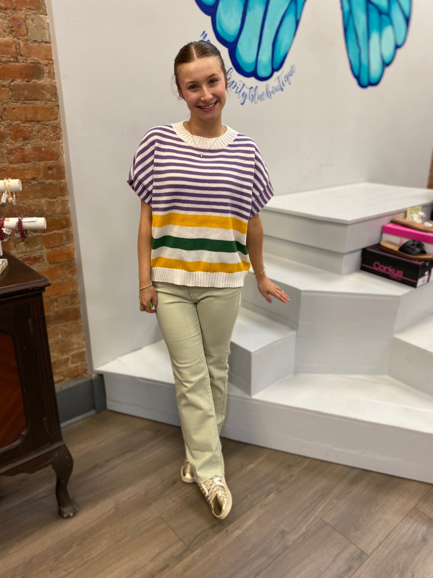 French Quarter Stripe Sweater