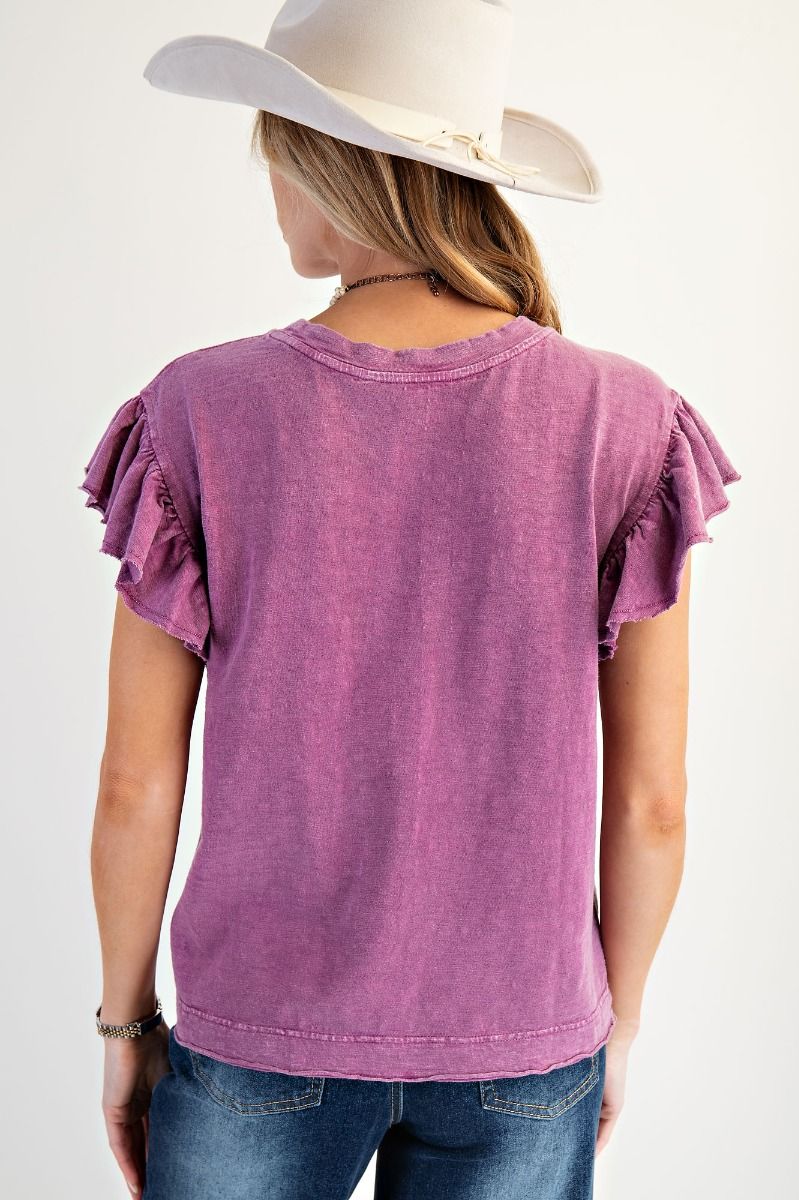 The Amelie Flutter Top