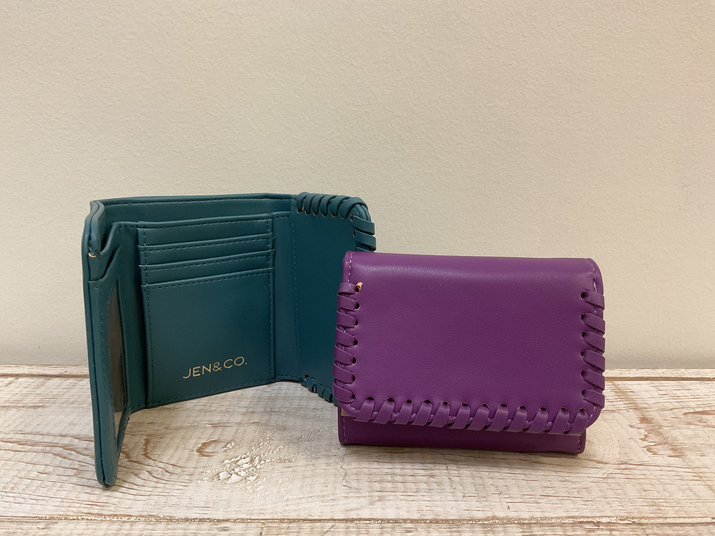 Logan Vegan Whipstitch Wallet