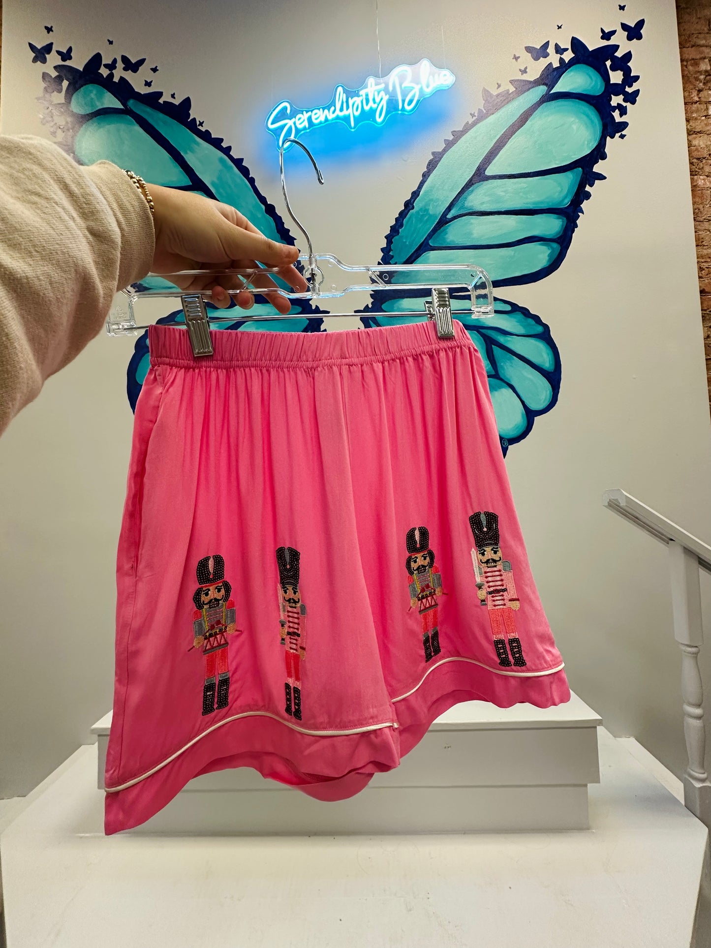 Christmas Nutcracker Pajama Short Set