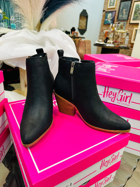 Gimme Sugar Black Corky Boot