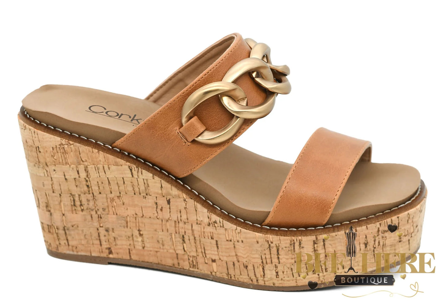 On Vacay Corky’s Wedge