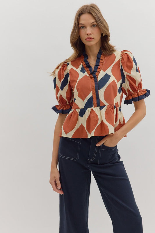 Orange You Glad it’s Fall Top