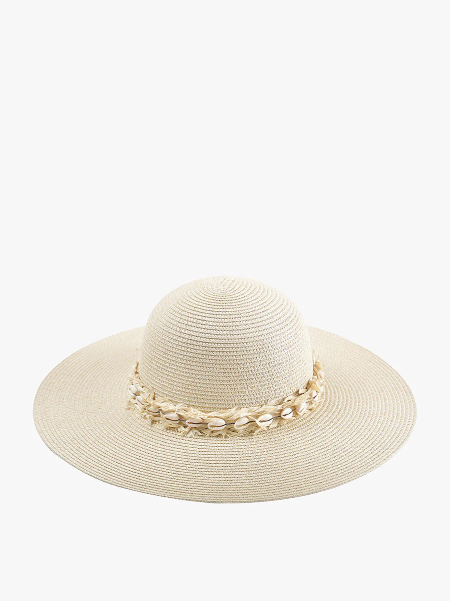 Dion Seashell Trim Hat