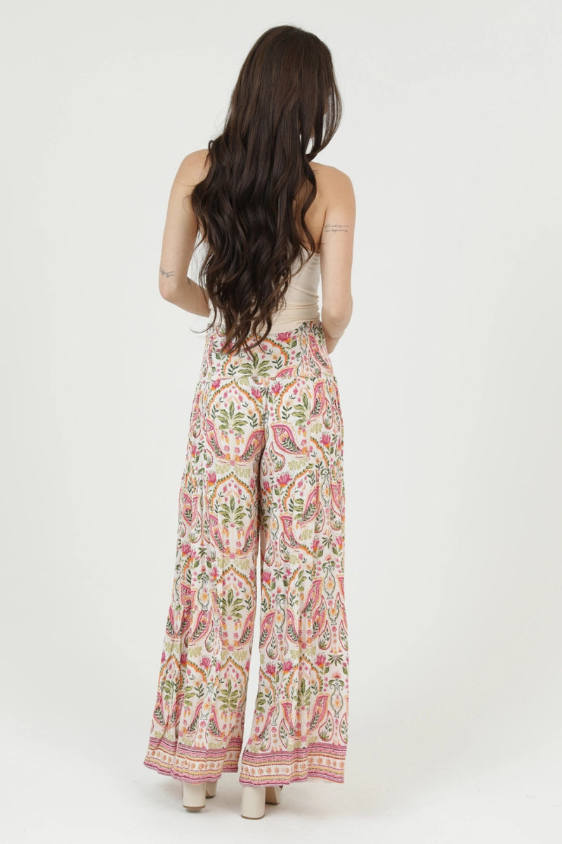 Blushing Boho Breeze Pants