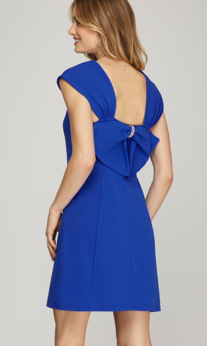 Bow Cocktail Dress