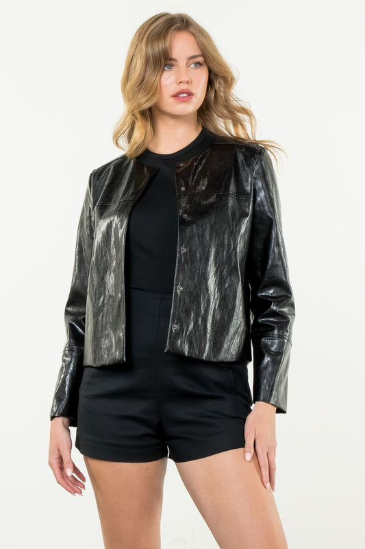 Legacy Black Leather Jacket