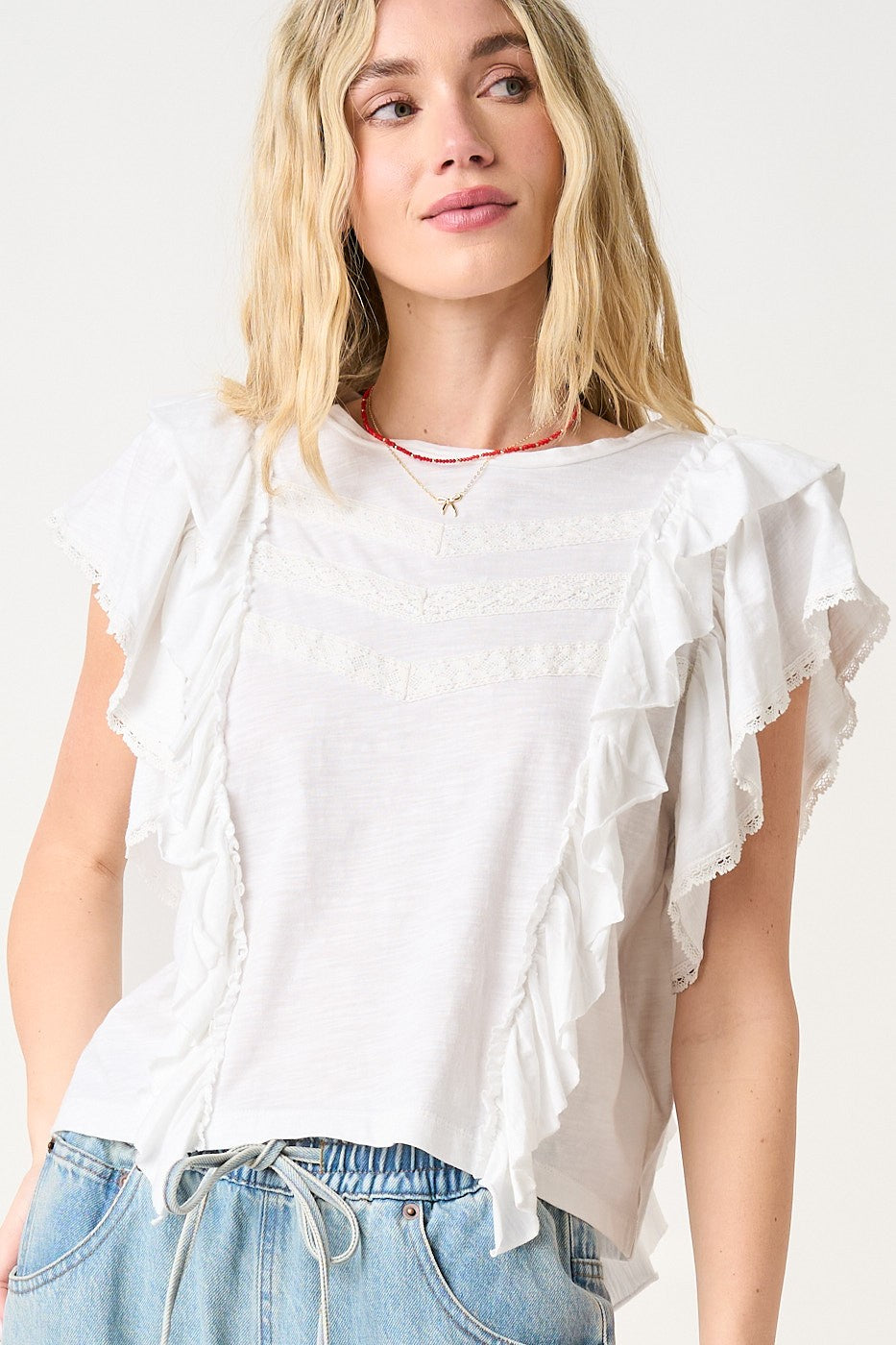 Harper Flutter Top