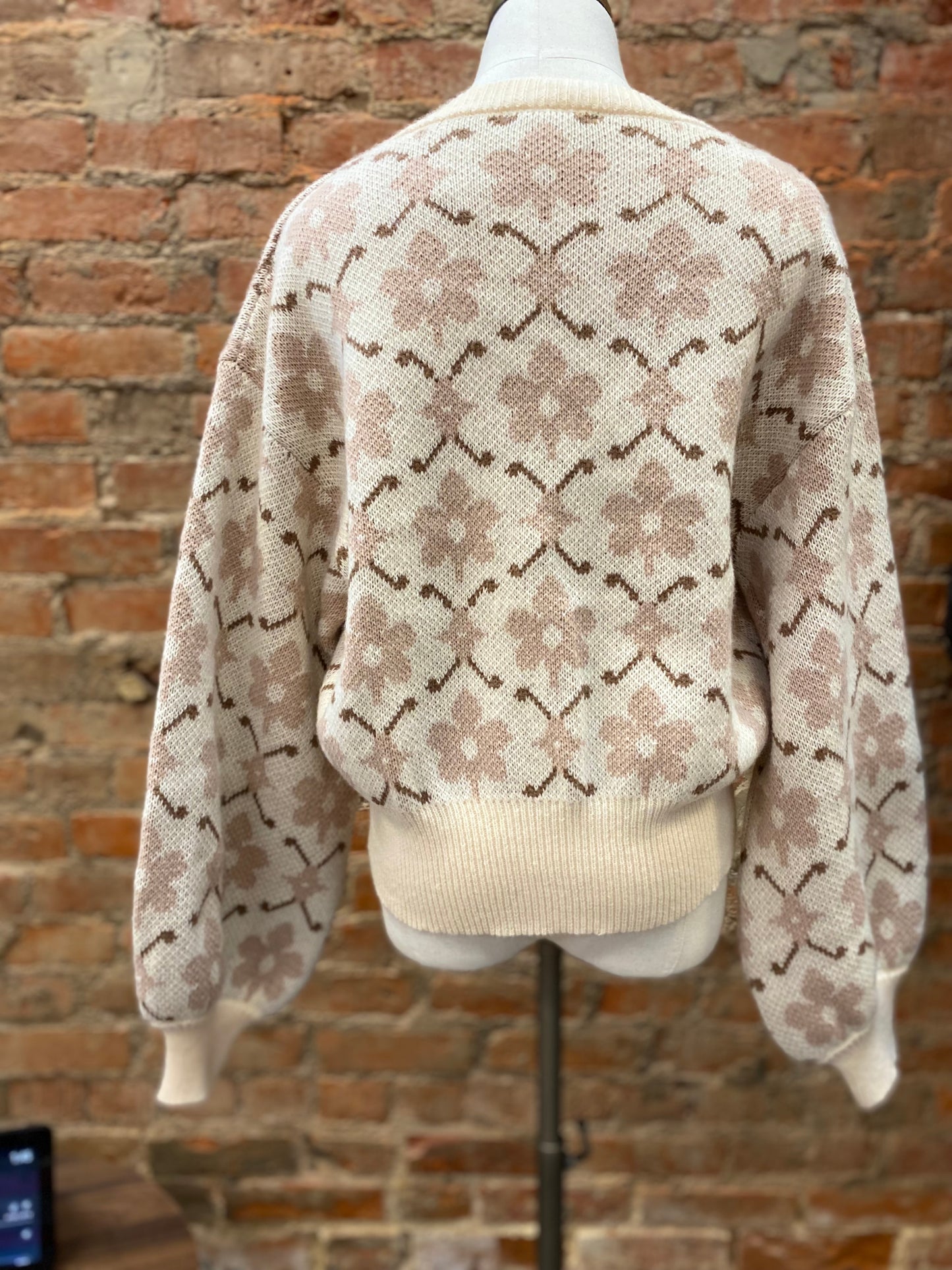 Blush Meadow Sweater
