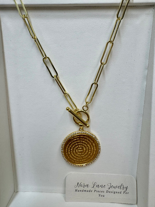 Nora Lane The Lord’s Prayer Pendant Necklace