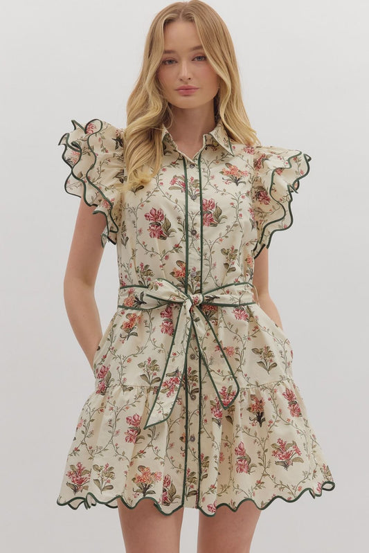 Fall Garden Party Dress