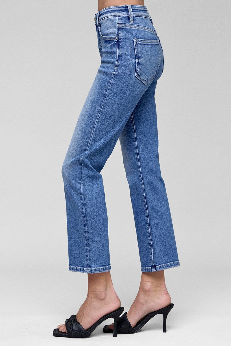 HR Crop Straight Jean