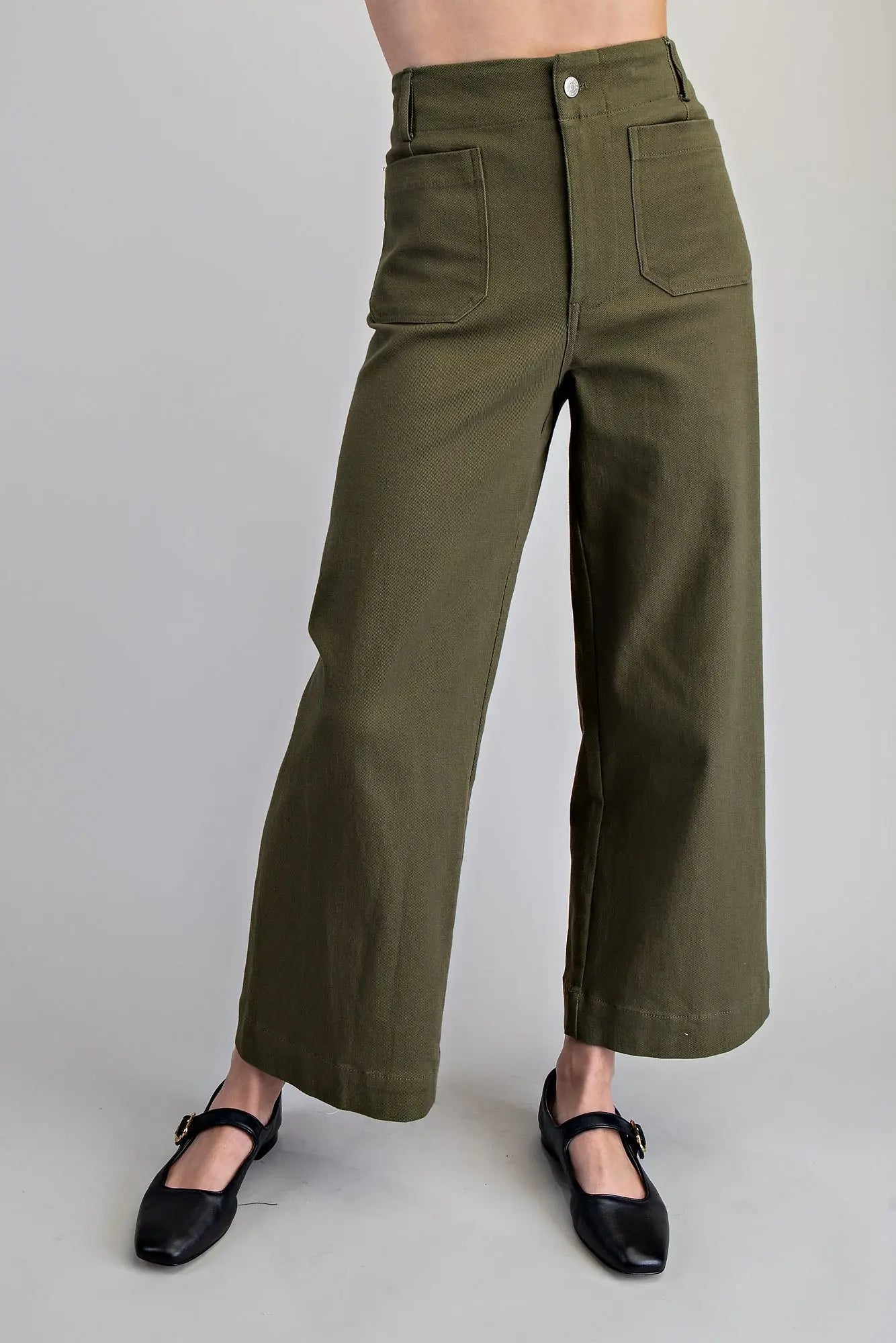 Pretty in Olive Jean