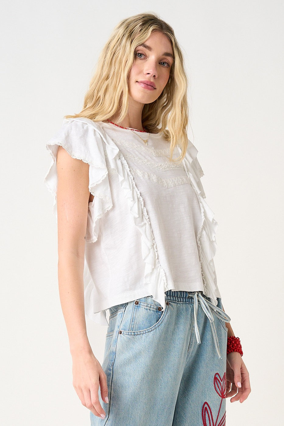 Harper Flutter Top