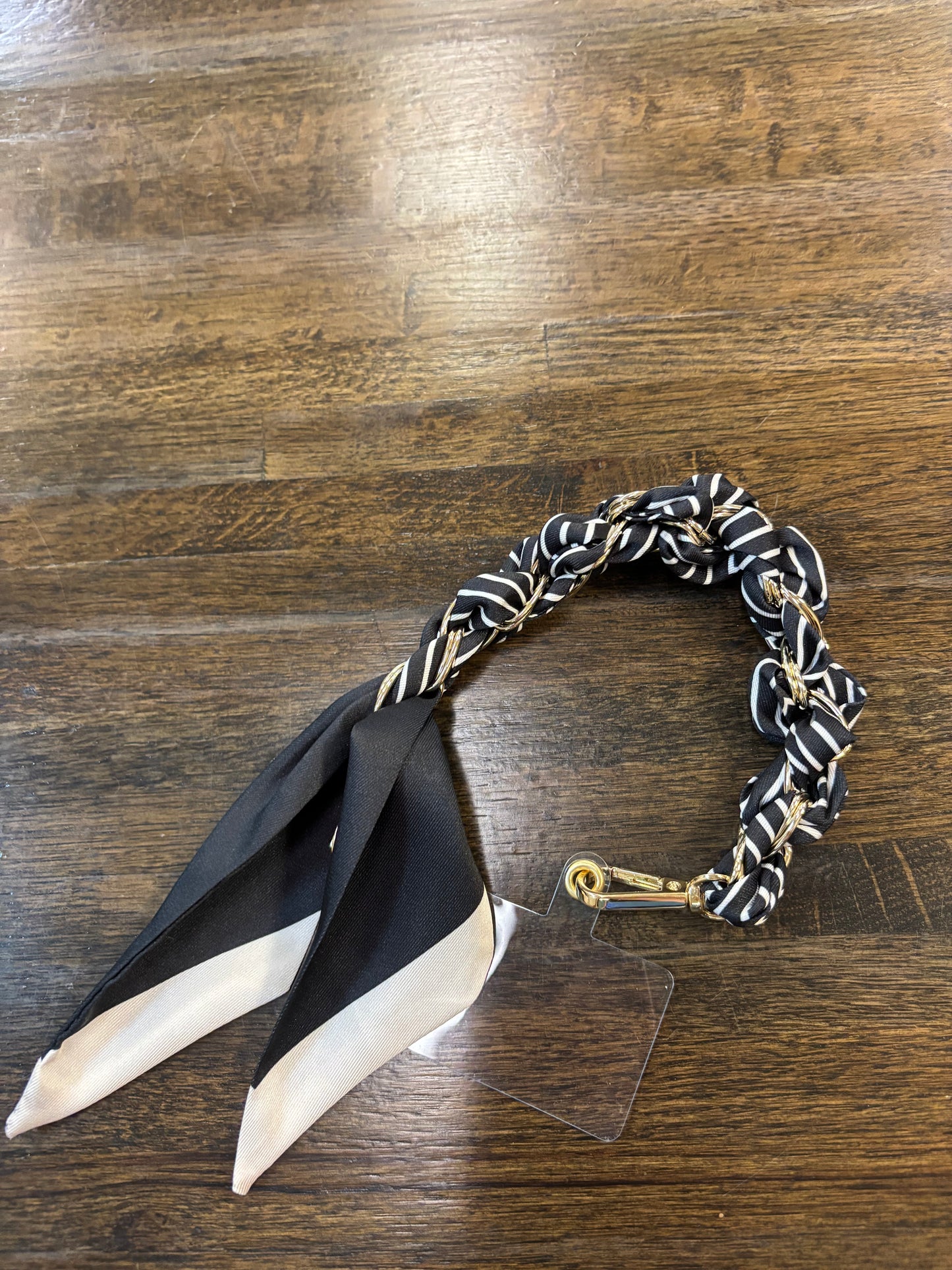 Decorative Braided Scarf Chain 9”