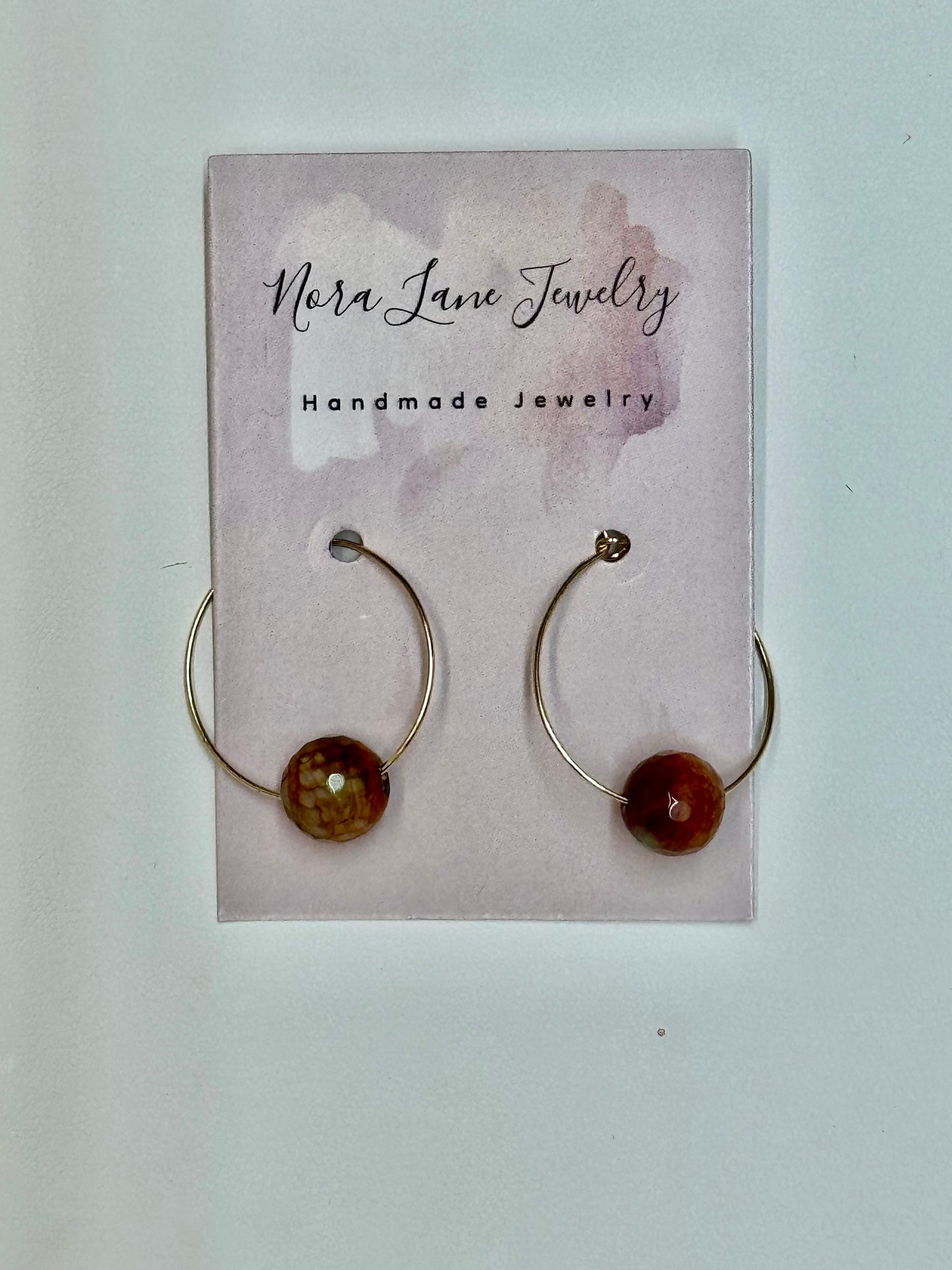 Nora Lane Sunset Canyon Hoop Earrings