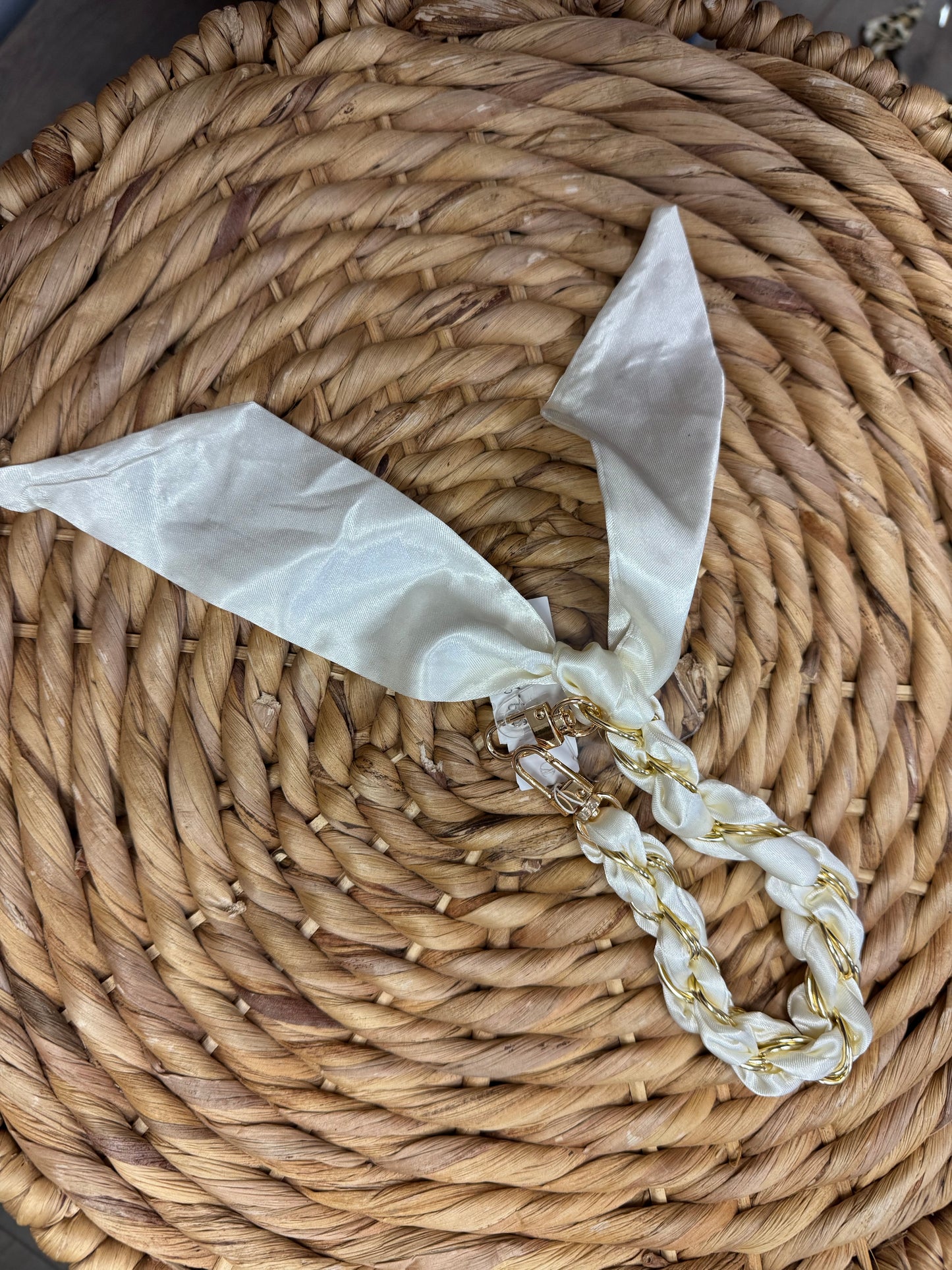 Decorative Braided Scarf Chain 9”