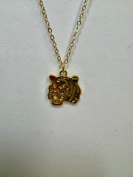 Nora Lane Tiger Pendant Necklace