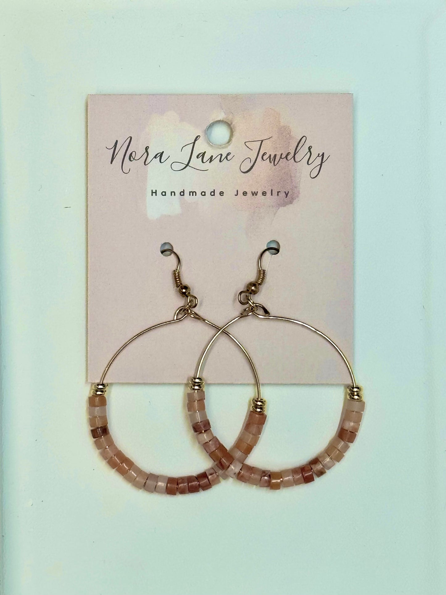 Nora Lane Desert Sunset Hoop Earrings