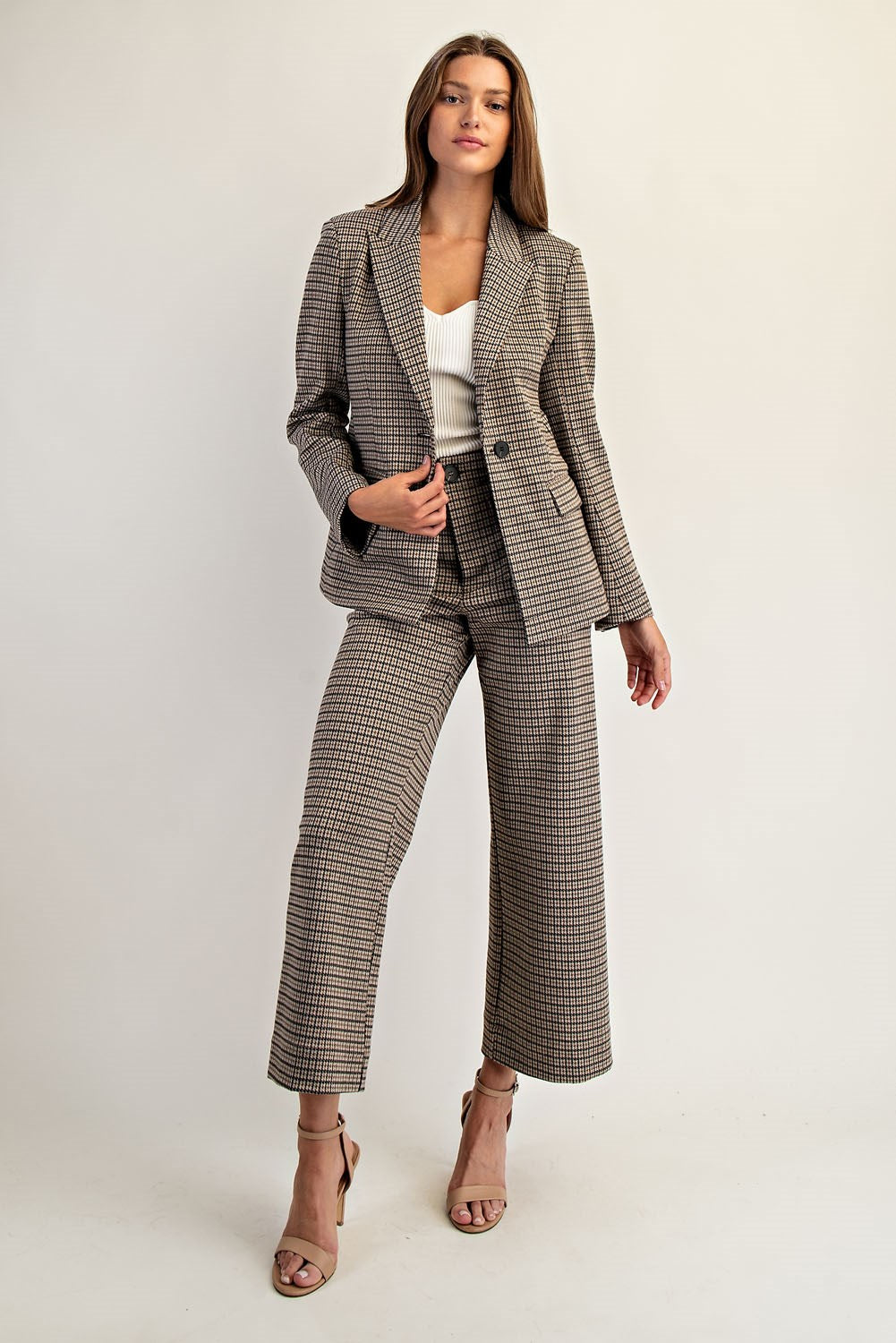 The Heritage Houndstooth Blazer