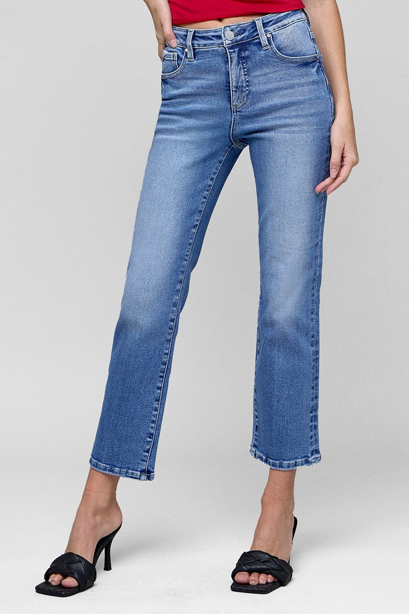 HR Crop Straight Jean