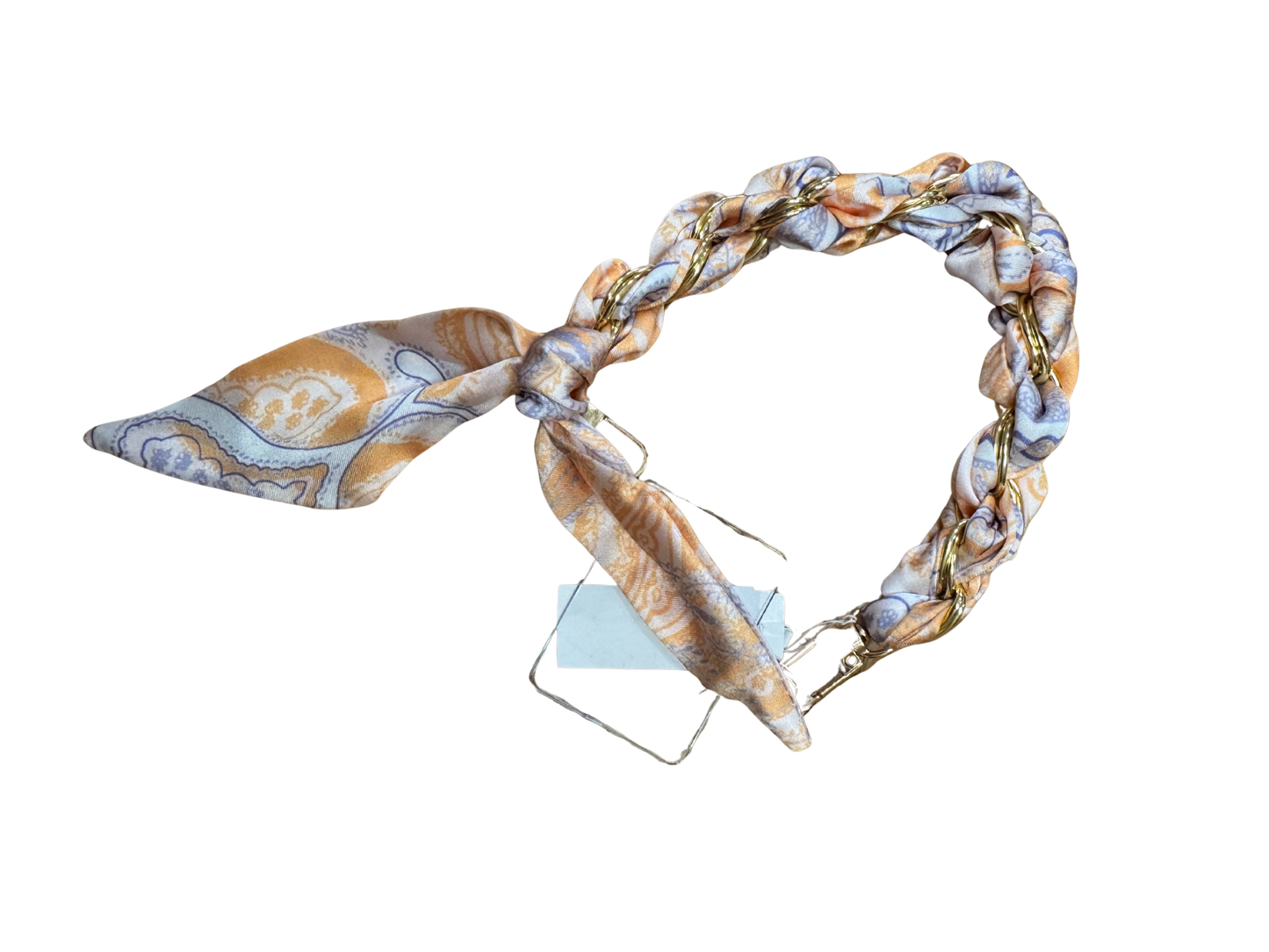 Decorative Braided Scarf Chain 9”