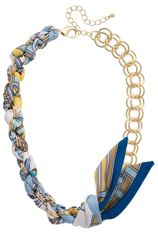 Chain  Scarf Necklace