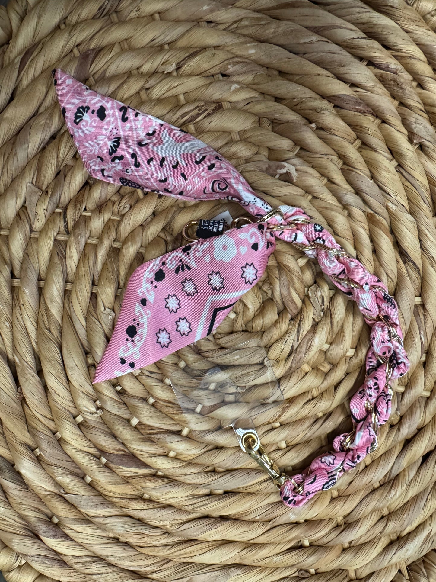 Decorative Braided Scarf Chain 9”
