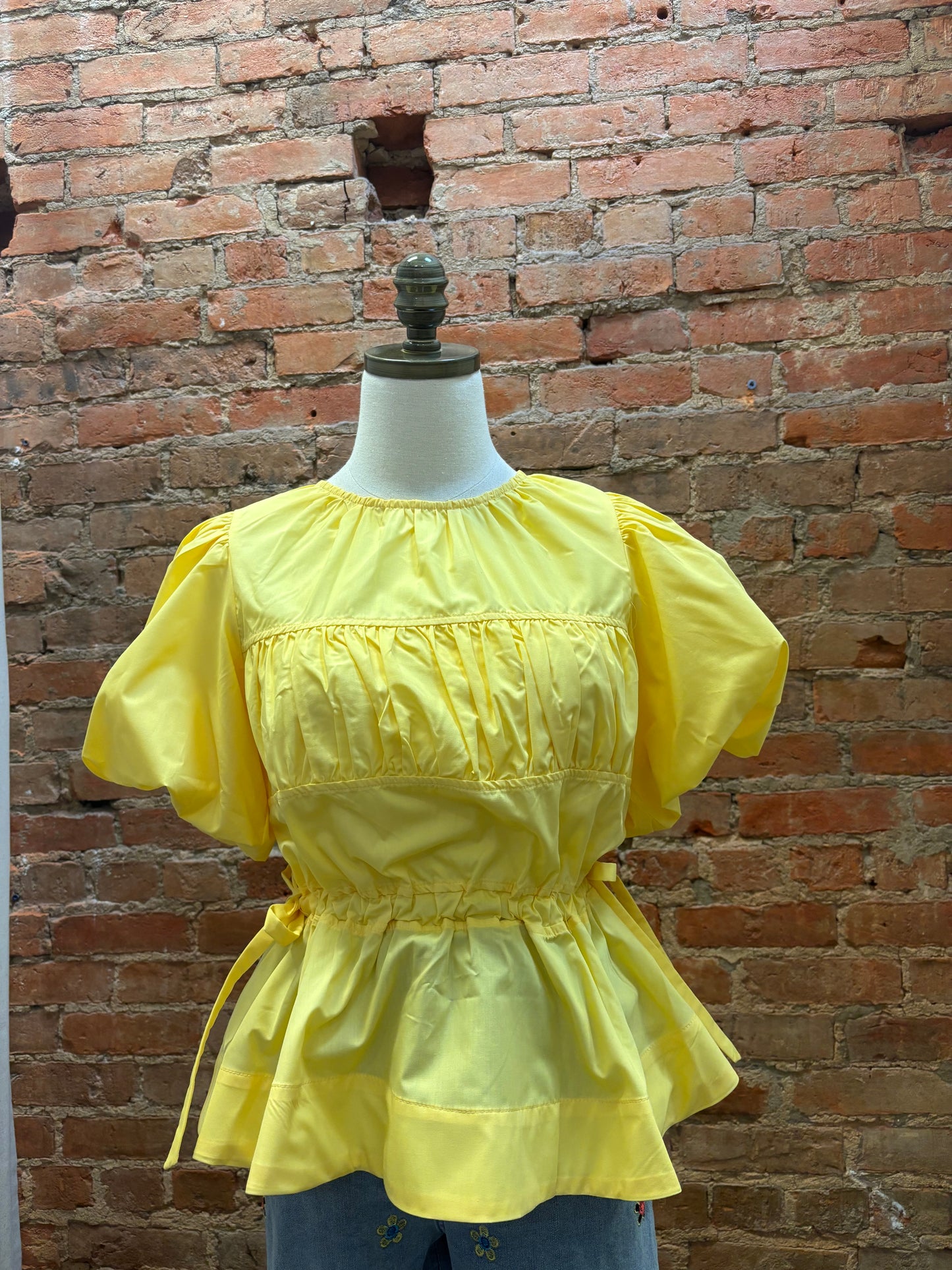 Sunshine Puff Top