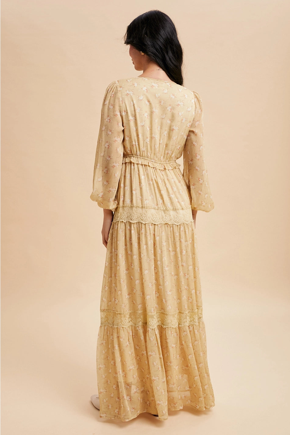 Golden Meadow Maxi Dress