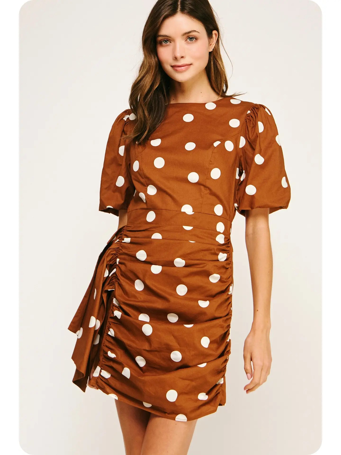 Caramel Confetti Dress