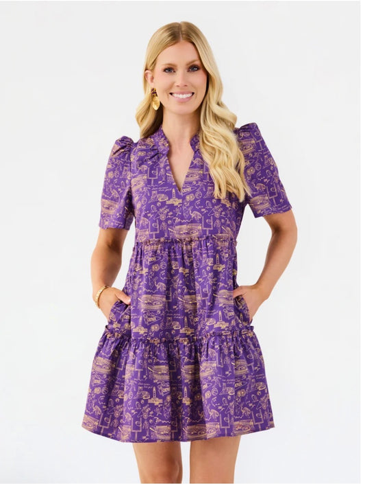 LSU Ivy Mini Dress