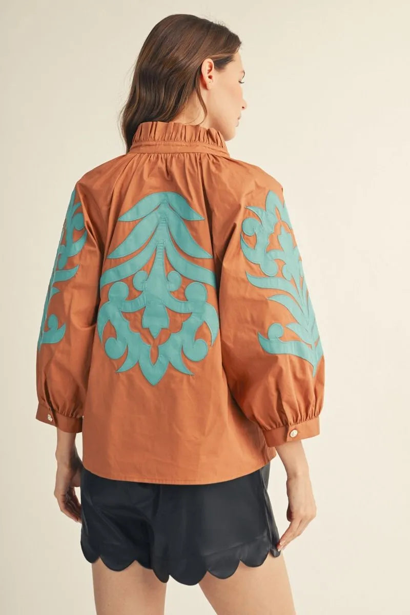 Toffee Oasis Top