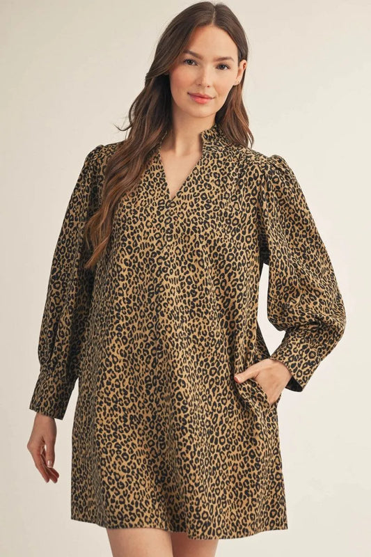 The Kyle Leopard Dress