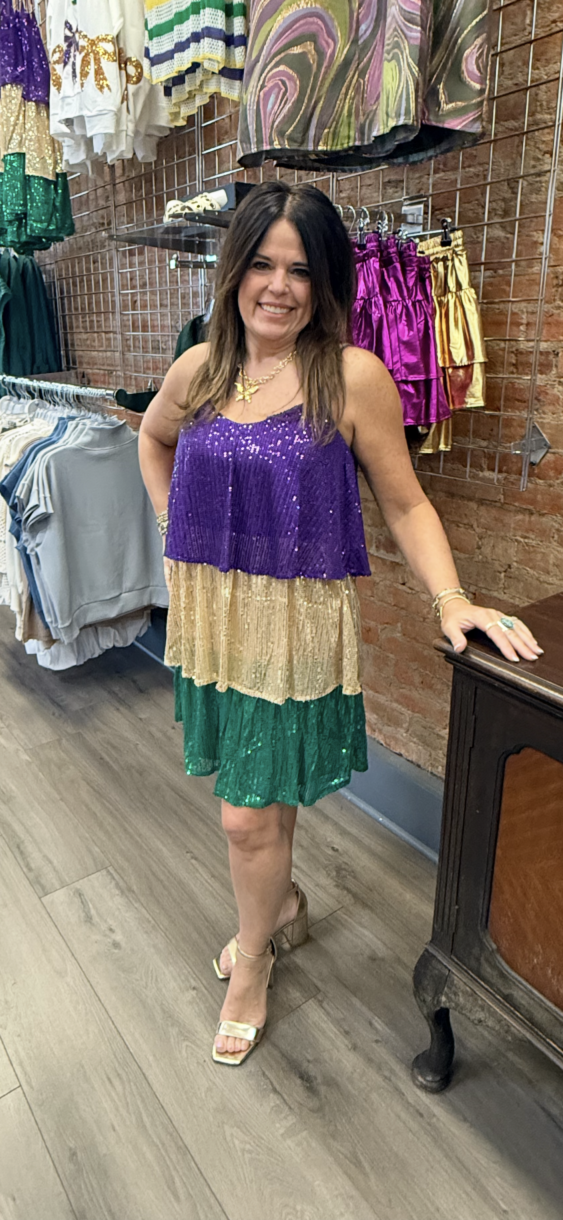 King Cake Queen Dress