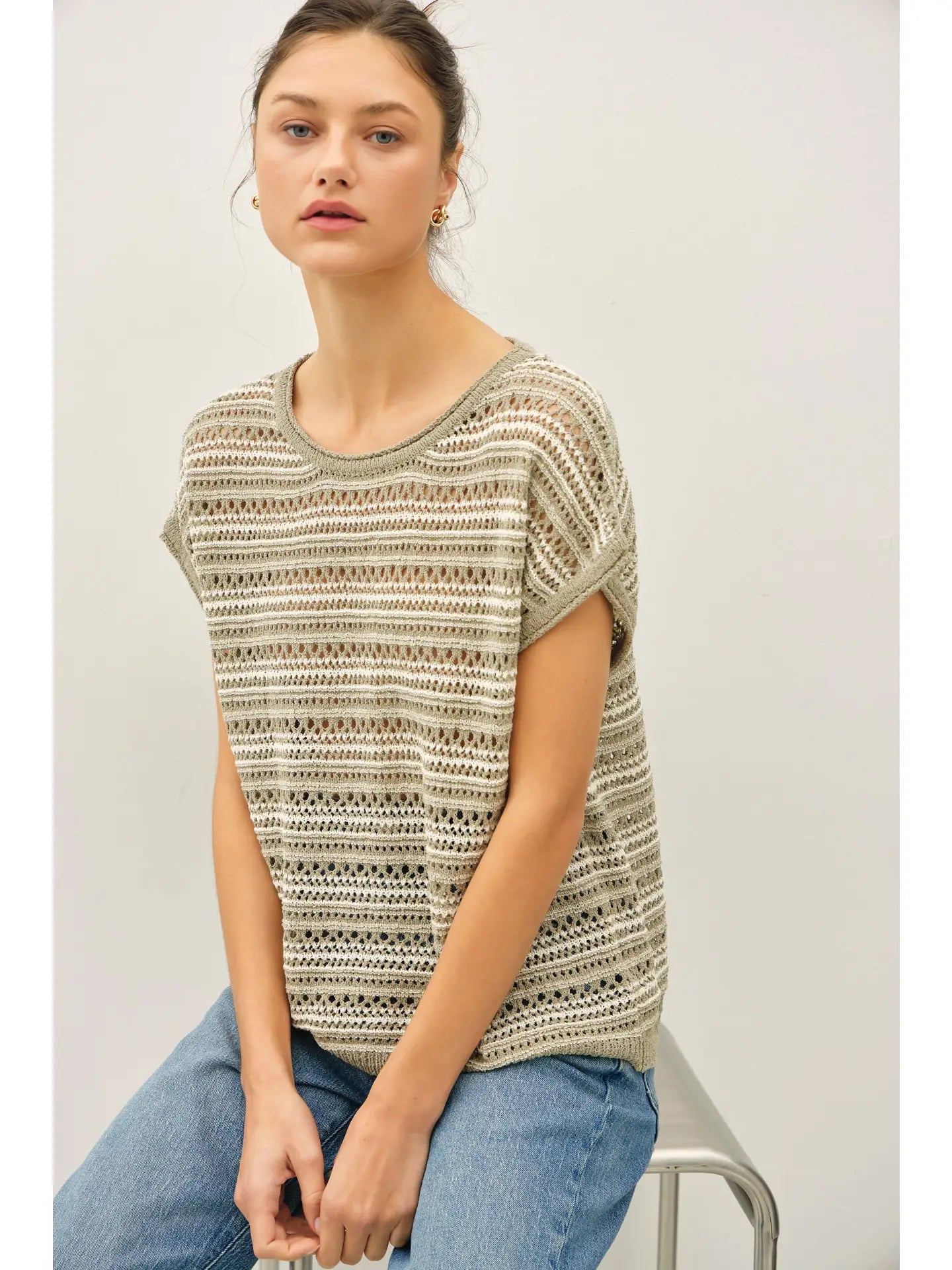 Sage Knit Top